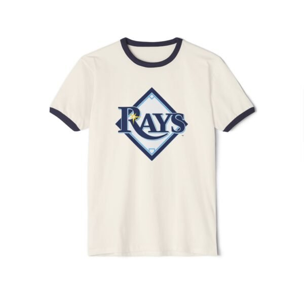 Tampa Bay Rays Unisex Cotton Ringer T-Shirt - Image 13