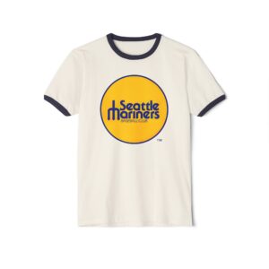 Seattle Mariners Unisex Cotton Ringer T-Shirt