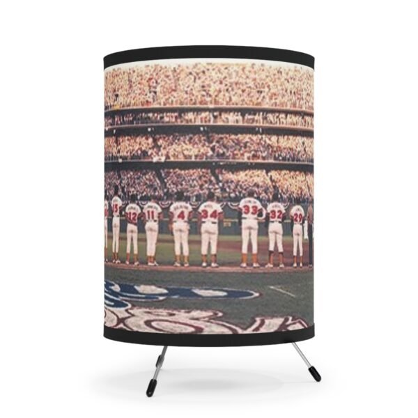 San Diego Padres Jack Murphy Stadium Tripod Lamp with High-Res Printed Shade, USCA plug - Image 4