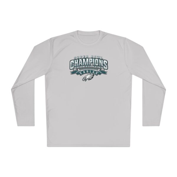 Philadelphia Eagles Super Bowl LIX Champions Unisex Lightweight Long Sleeve Tee - Image 5