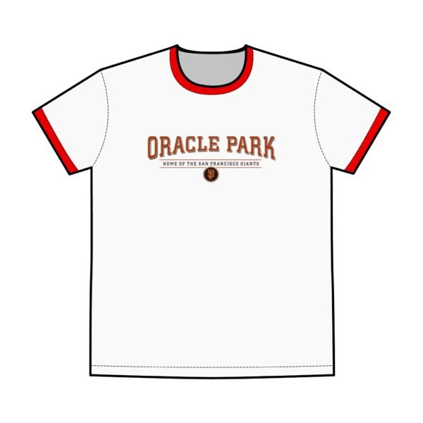 San Francisco Giants Oracle Park Men's Staple Ringer Tee - Image 3