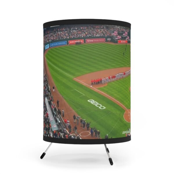 Baltimore Orioles Oriole Park at Camden Yards Tripod Lamp with High-Res Printed Shade, USCA plug - Image 2