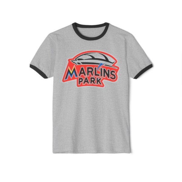 Miami Marlins Park Unisex Cotton Ringer T-Shirt