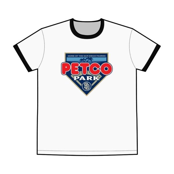 San Diego Padres Petco Park Men's Staple Ringer Tee