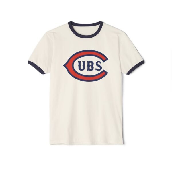 Chicago Cubs Unisex Cotton Ringer T-Shirt