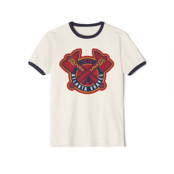 Atlanta Braves Unisex Cotton Ringer T-Shirt