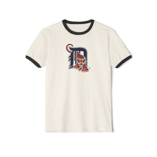 Detroit Tigers Unisex Cotton Ringer T-Shirt - Image 5