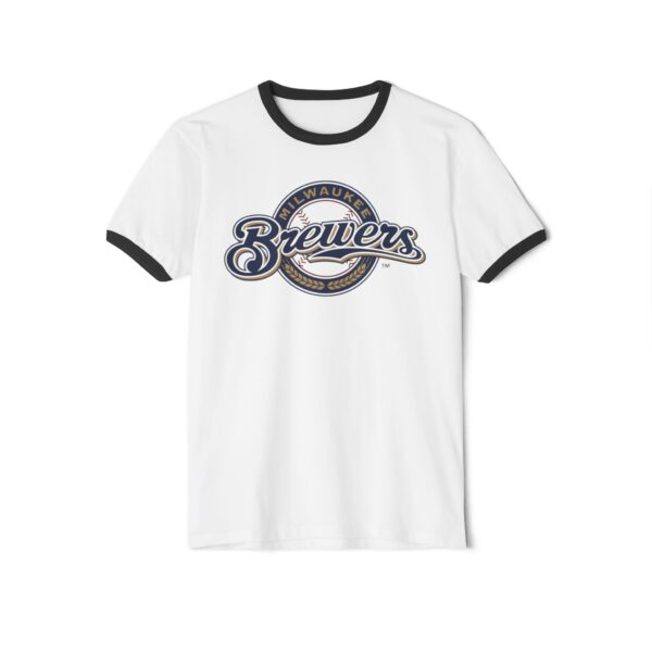 Milwaukee Brewers Unisex Cotton Ringer T-Shirt - Image 13