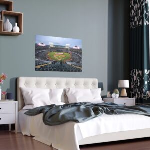 Athletics Oakland Coliseum Final Game Indoor and Outdoor Silk Posters