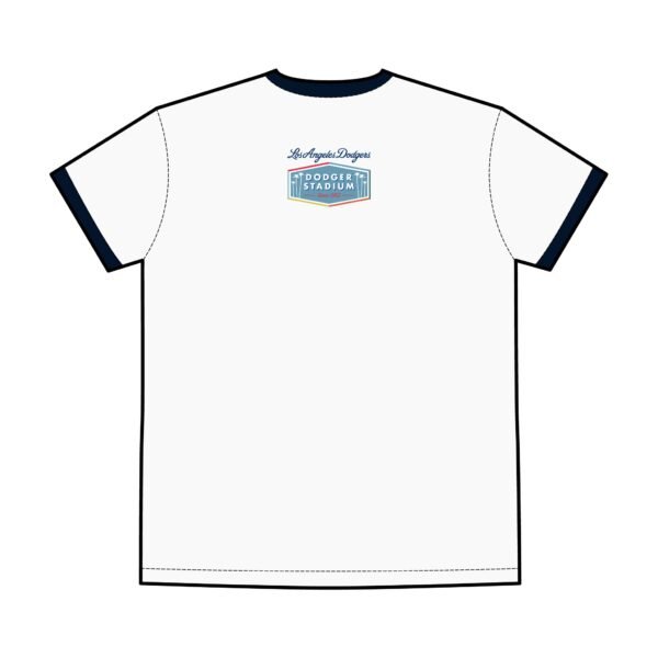 Los Angeles Dodger Stadium Men's Staple Ringer Tee - Image 4