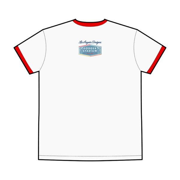 Los Angeles Dodger Stadium Men's Staple Ringer Tee - Image 6