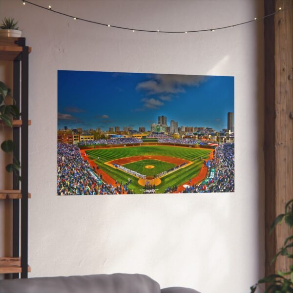 Chicago Cubs Wrigley Field Fine Art Posters - Image 3