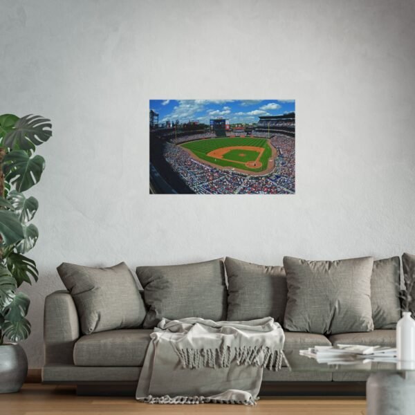 Atlanta Braves Turner Field Fine Art Posters - Image 2