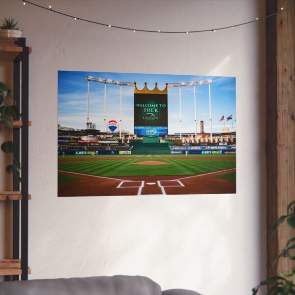 Kansas City Royals Kauffman Stadium Fine Art Posters - Image 3
