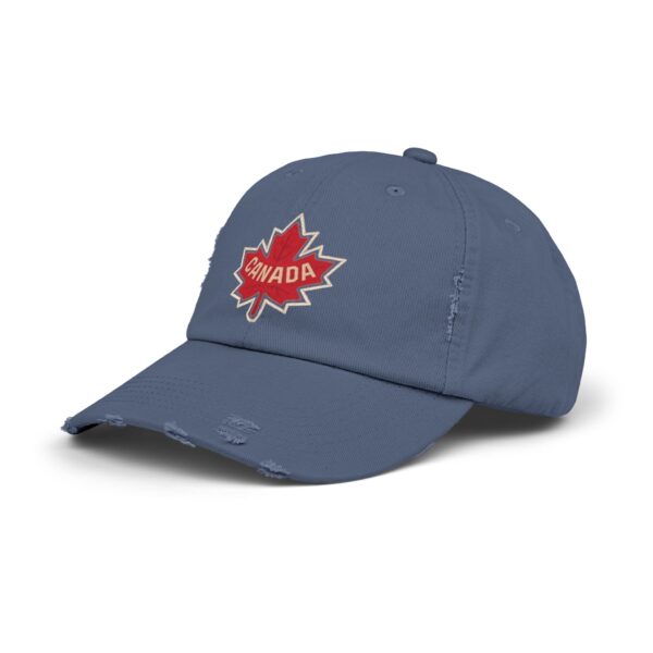 2025 4 Nations Face-Off Canada Unisex Distressed Cap - Image 22