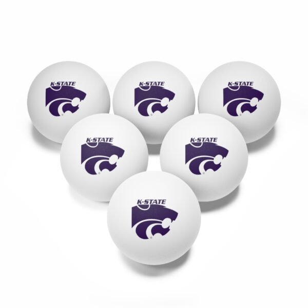 Kansas State Wildcats Ping Pong Balls, 6 pcs - Image 6
