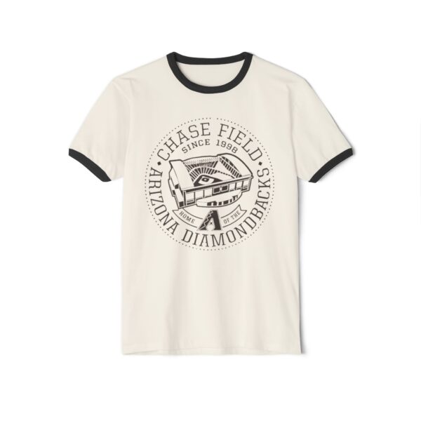 Arizona Diamondbacks Chase Field Unisex Cotton Ringer T-Shirt - Image 5