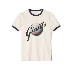San Francisco Giants Unisex Cotton Ringer T-Shirt