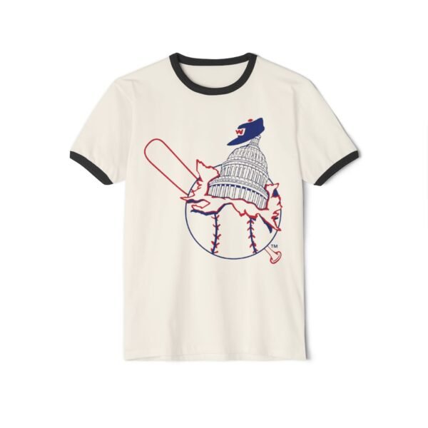 Washington Nationals Unisex Cotton Ringer T-Shirt - Image 9