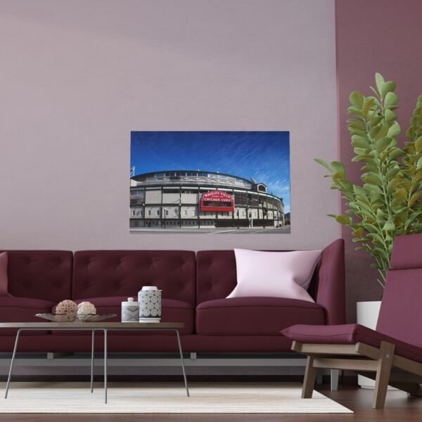 Chicago Cubs Wrigley Field Indoor and Outdoor Silk Posters - Image 3