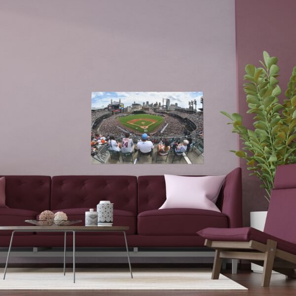 Detroit Tigers Comerica Park Indoor and Outdoor Silk Posters - Image 3