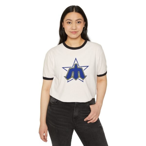 Seattle Mariners Unisex Cotton Ringer T-Shirt - Image 7