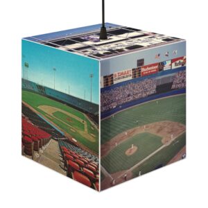 Texas Rangers Arlington Stadium Field Light Cube Lamp