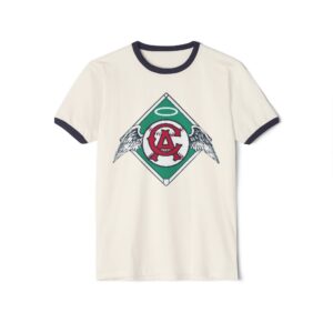 California Angels Unisex Cotton Ringer T-Shirt