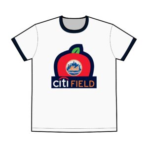 New York Mets Citi Field Men's Staple Ringer Tee