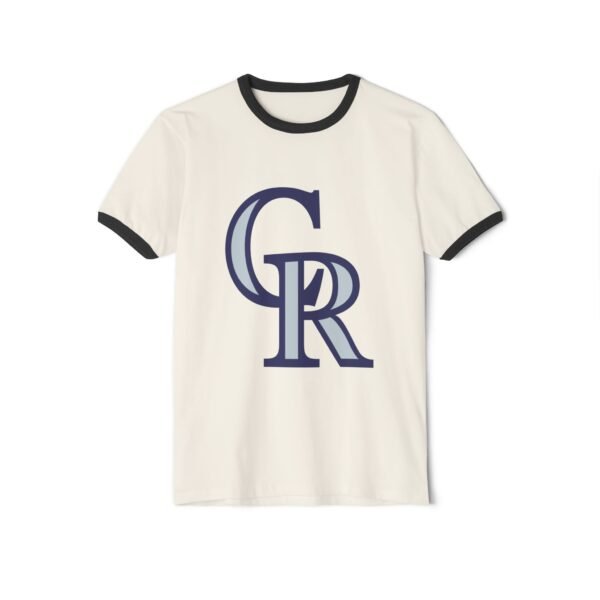 Colorado Rockies Unisex Cotton Ringer T-Shirt - Image 5