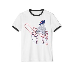 Washington Nationals Unisex Cotton Ringer T-Shirt