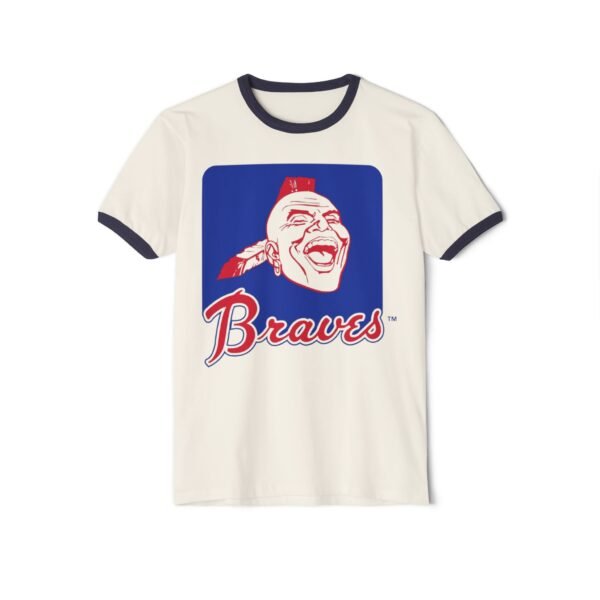 Atlanta Braves Unisex Cotton Ringer T-Shirt