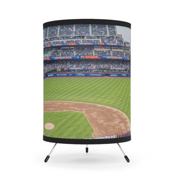 New York Mets Citi Field Tripod Lamp with High-Res Printed Shade, USCA plug