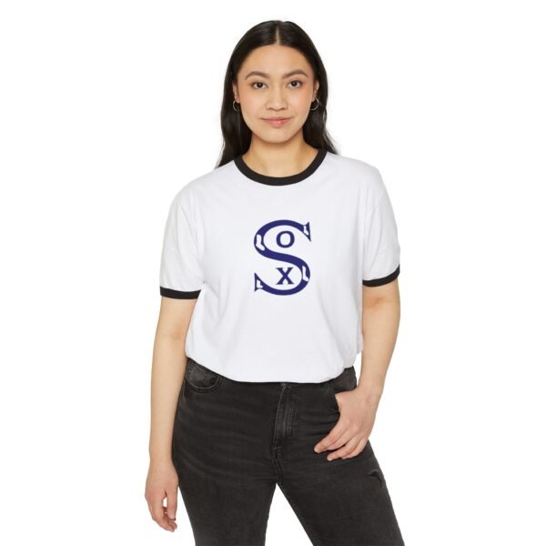 Chicago White Sox Unisex Cotton Ringer T-Shirt - Image 11