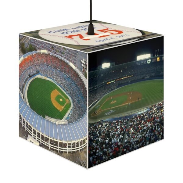 Atlanta Braves Atlanta-Fulton County Stadium Light Cube Lamp