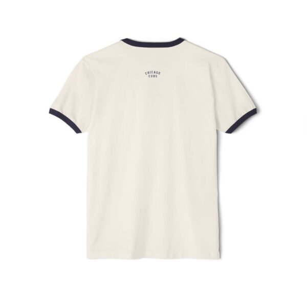 Chicago Cubs Unisex Cotton Ringer T-Shirt - Image 2