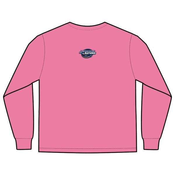 2025 4 Nations Face-Off USA Unisex Long Sleeve Pocket T-Shirt - Image 2