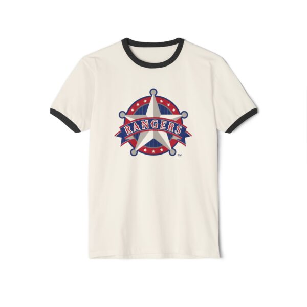 Texas Rangers Unisex Cotton Ringer T-Shirt - Image 5