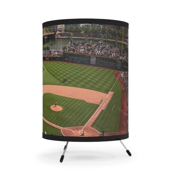 Pittsburgh Pirates PNC Park Tripod Lamp with High-Res Printed Shade, USCA plug - Image 4
