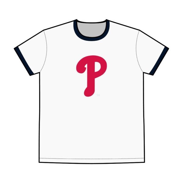 Philadelphia Phillies Men's Staple Ringer Tee - Image 3