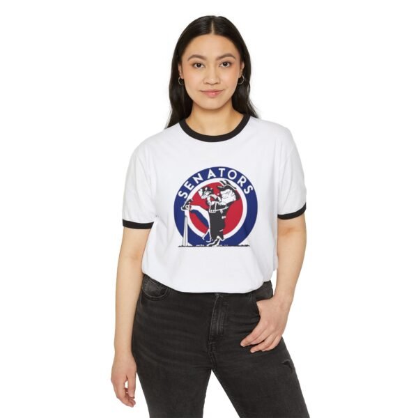 Washington Senators Unisex Cotton Ringer T-Shirt - Image 3