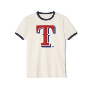 Texas Rangers Unisex Cotton Ringer T-Shirt