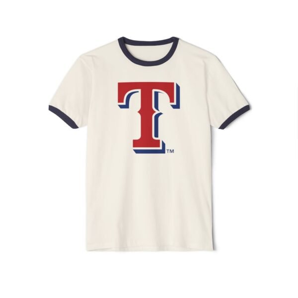 Texas Rangers Unisex Cotton Ringer T-Shirt