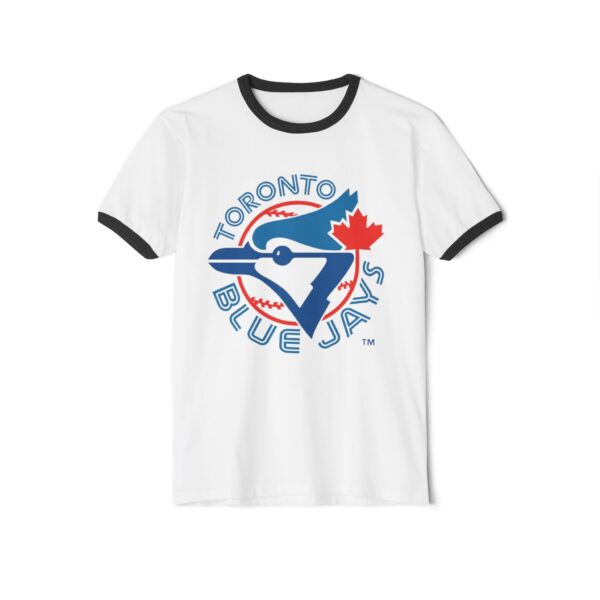 Toronto Blue Jays Unisex Cotton Ringer T-Shirt - Image 5