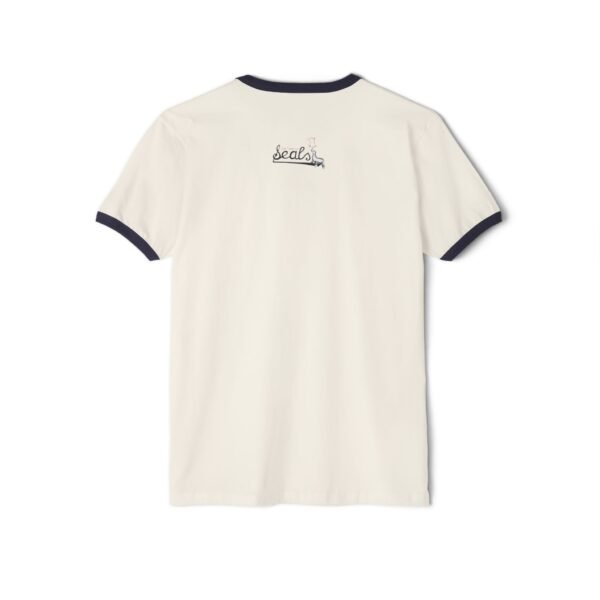 San Francisco Seals Seal Stadium Unisex Cotton Ringer T-Shirt - Image 2
