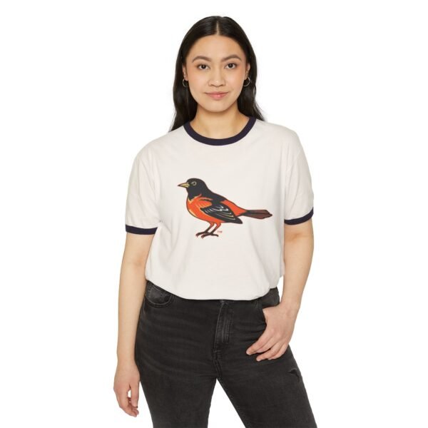 Baltimore Orioles Unisex Cotton Ringer T-Shirt - Image 3