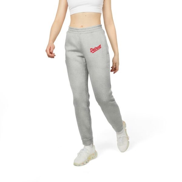 Detroit Red Wings vs Columbus Blue Jackets 2025 Stadium Series Adidas Unisex Fleece Joggers - Image 11