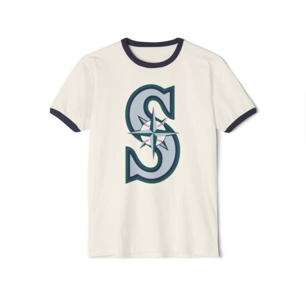 Seattle Mariners Unisex Cotton Ringer T-Shirt