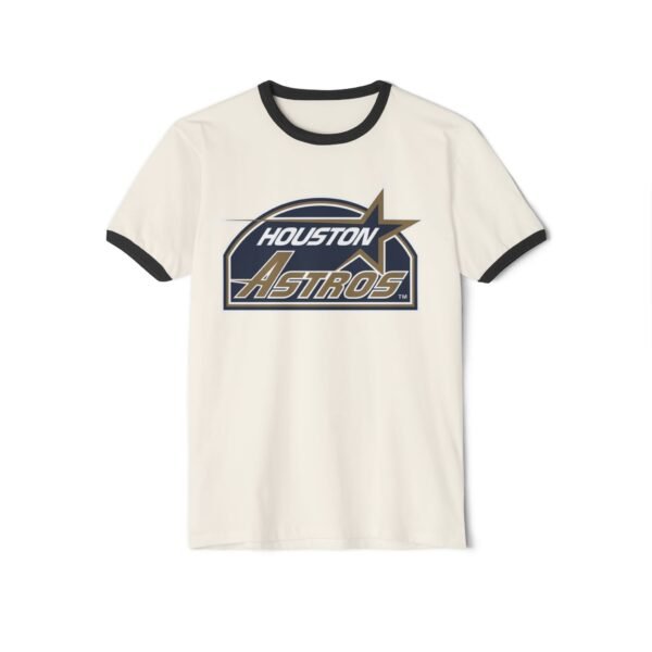 Houston Astros Unisex Cotton Ringer T-Shirt - Image 5