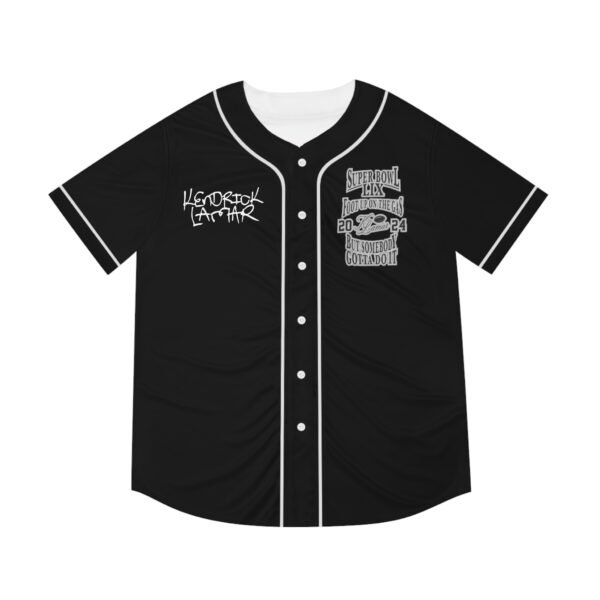 Kendrick Lamar 2025 Super Bowl LIX Halftime Show Men's Baseball Jersey